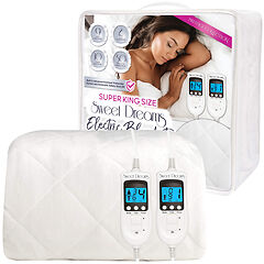 Sweet Dreams Prestige Fully Fitted Super King Size Electric Blanket