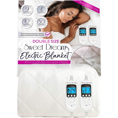 Sweet Dreams Prestige Fully Fitted Double Size Electric Blanket