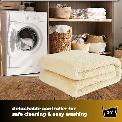 Detachable controls for safe cleaning and easy washing